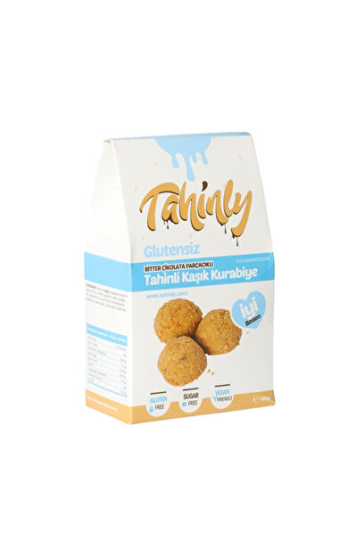 Tahinly Bitter Çikolatalı Kaşık Kurabiye 120 Gr